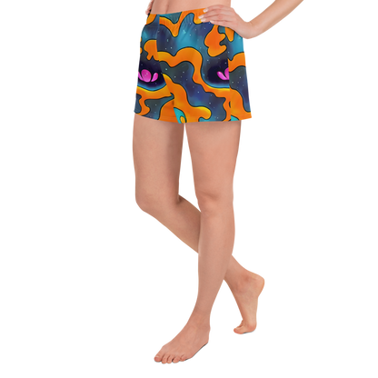 Women’s Athletic Shorts - Criswell Cosmos