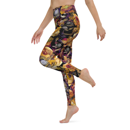 Yoga Leggings - Arcimboldo Abundance