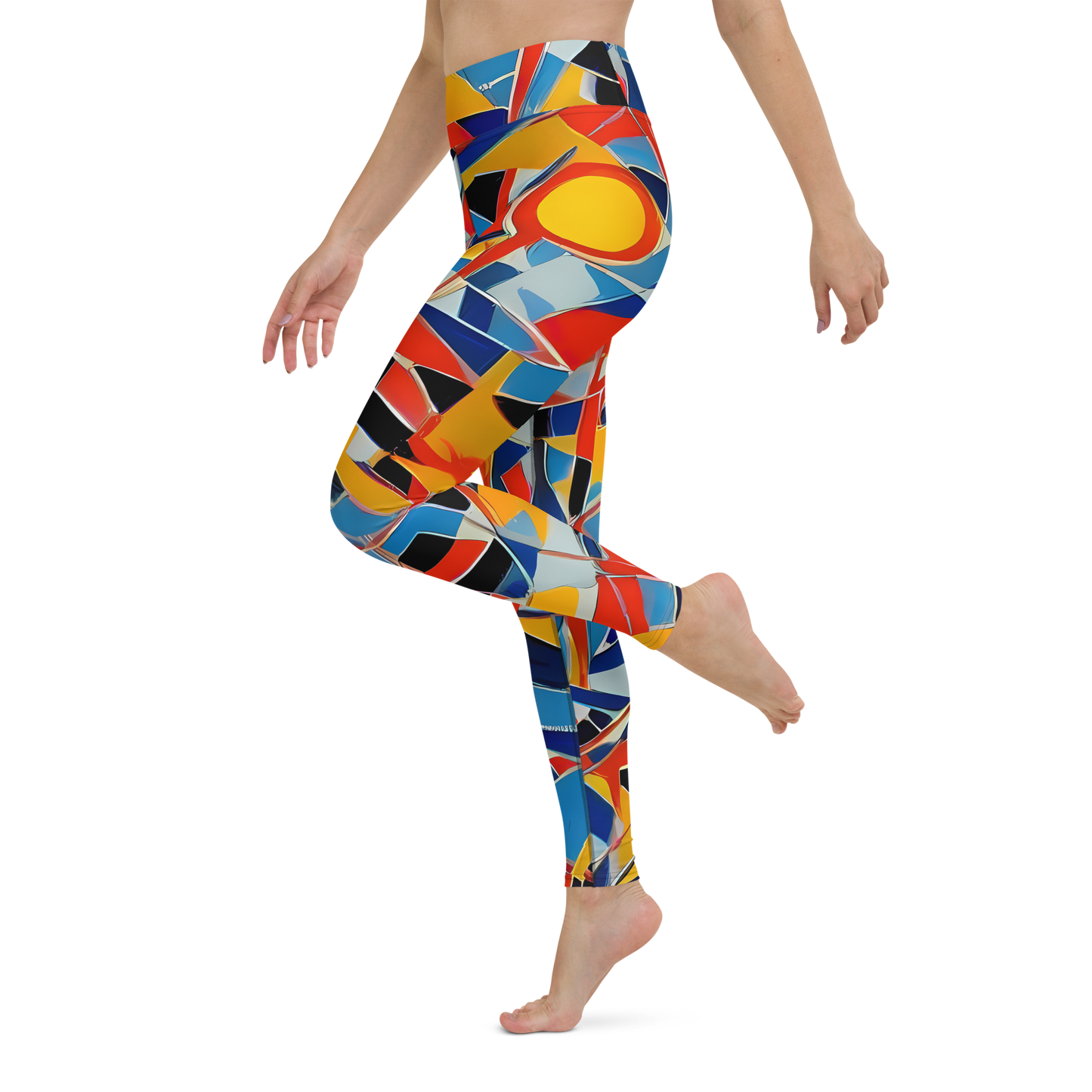 Yoga Leggings - Abstract Mingle