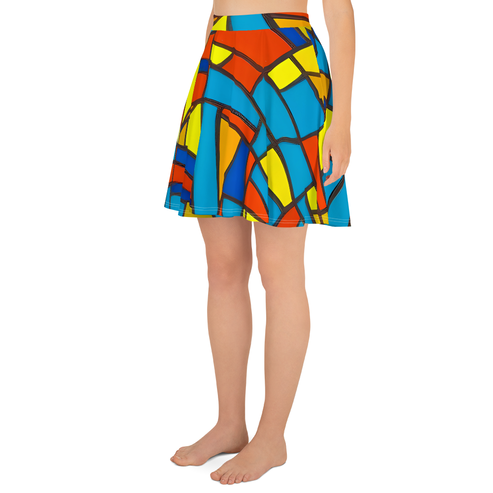 Skater Skirt - Mondrian Mesh