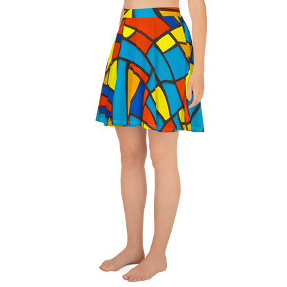 Skater Skirt - Mondrian Mesh