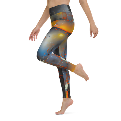 Yoga Leggings - Monet's Matrix