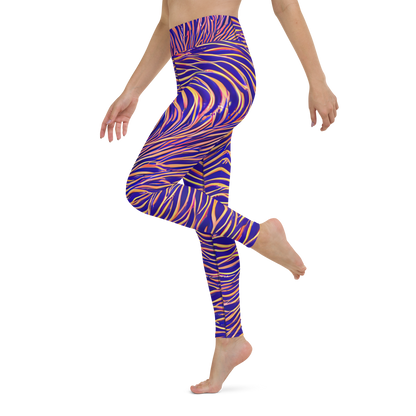 Yoga Leggings - Vortex Strands