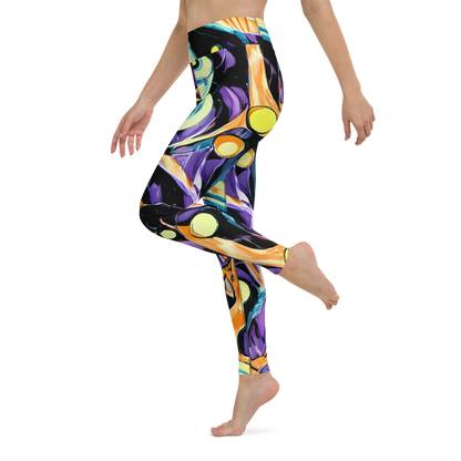 Yoga Leggings - Dorothy's Whirl