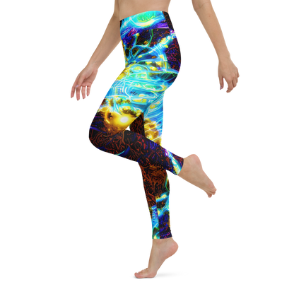 Yoga Leggings - Neon Füssli