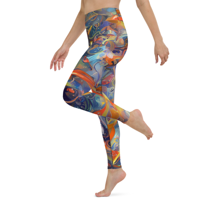 Yoga Leggings - Spectral Swathe