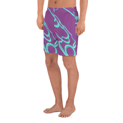 Men's Athletic Shorts - Neon Drift