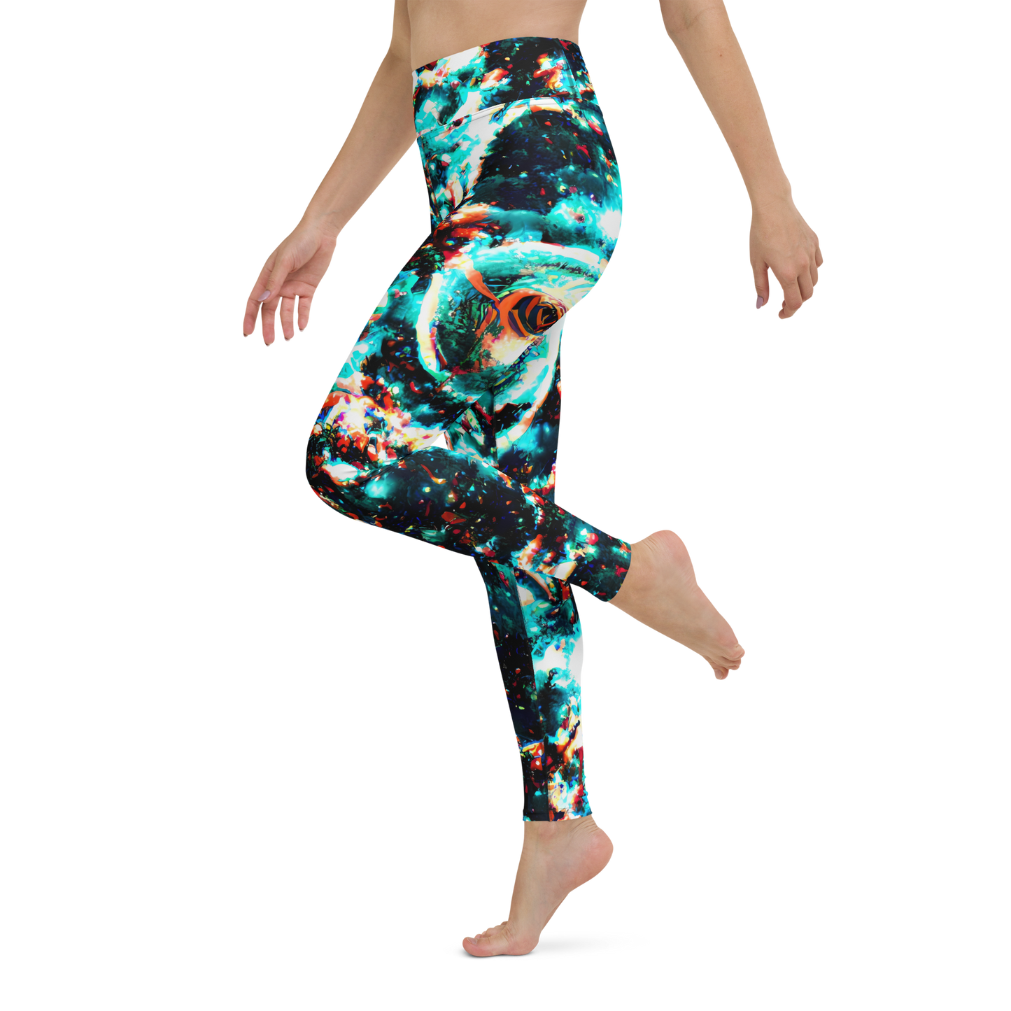 Yoga Leggings - Whirlpool Dream