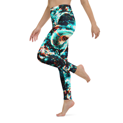 Yoga Leggings - Whirlpool Dream