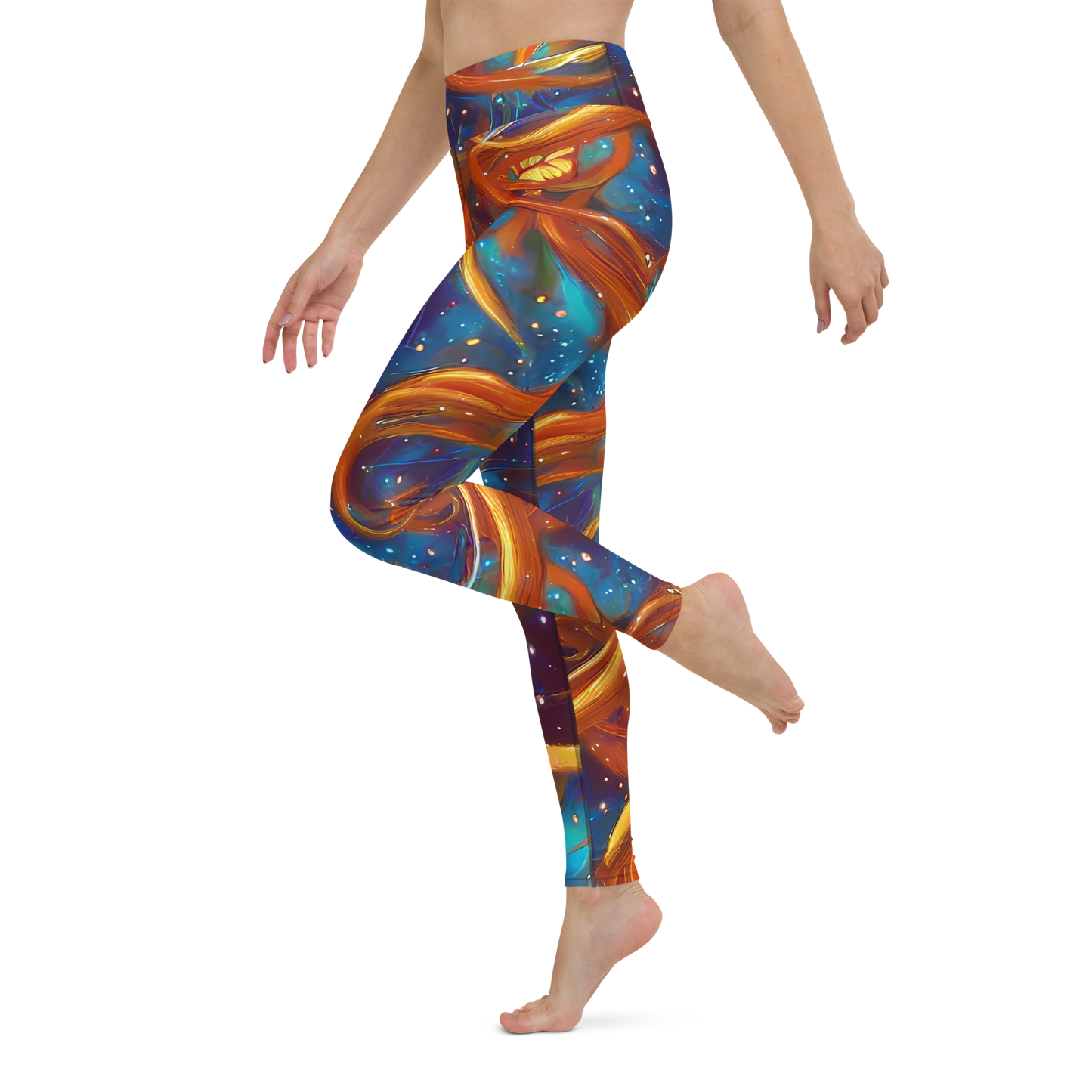 Yoga Leggings - Perez Whirl