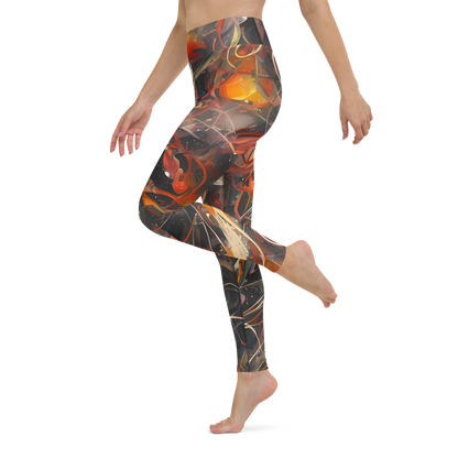 Yoga Leggings - Temporal Vortex