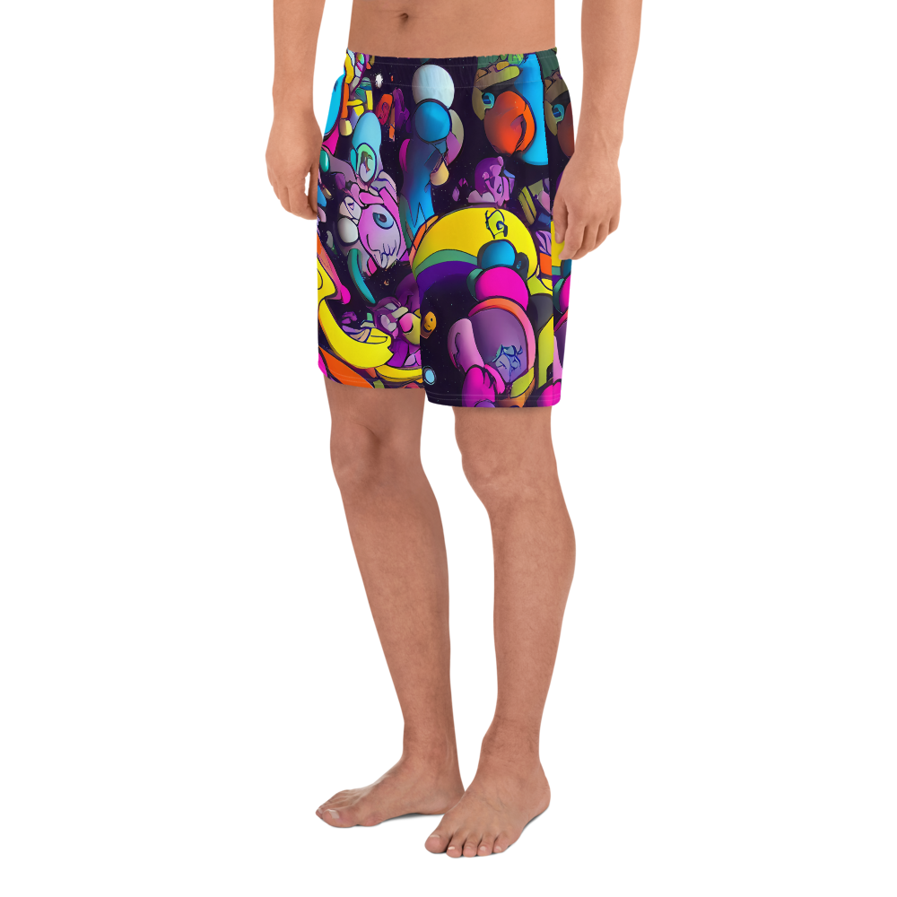 Men's Athletic Shorts - Galactic Playground