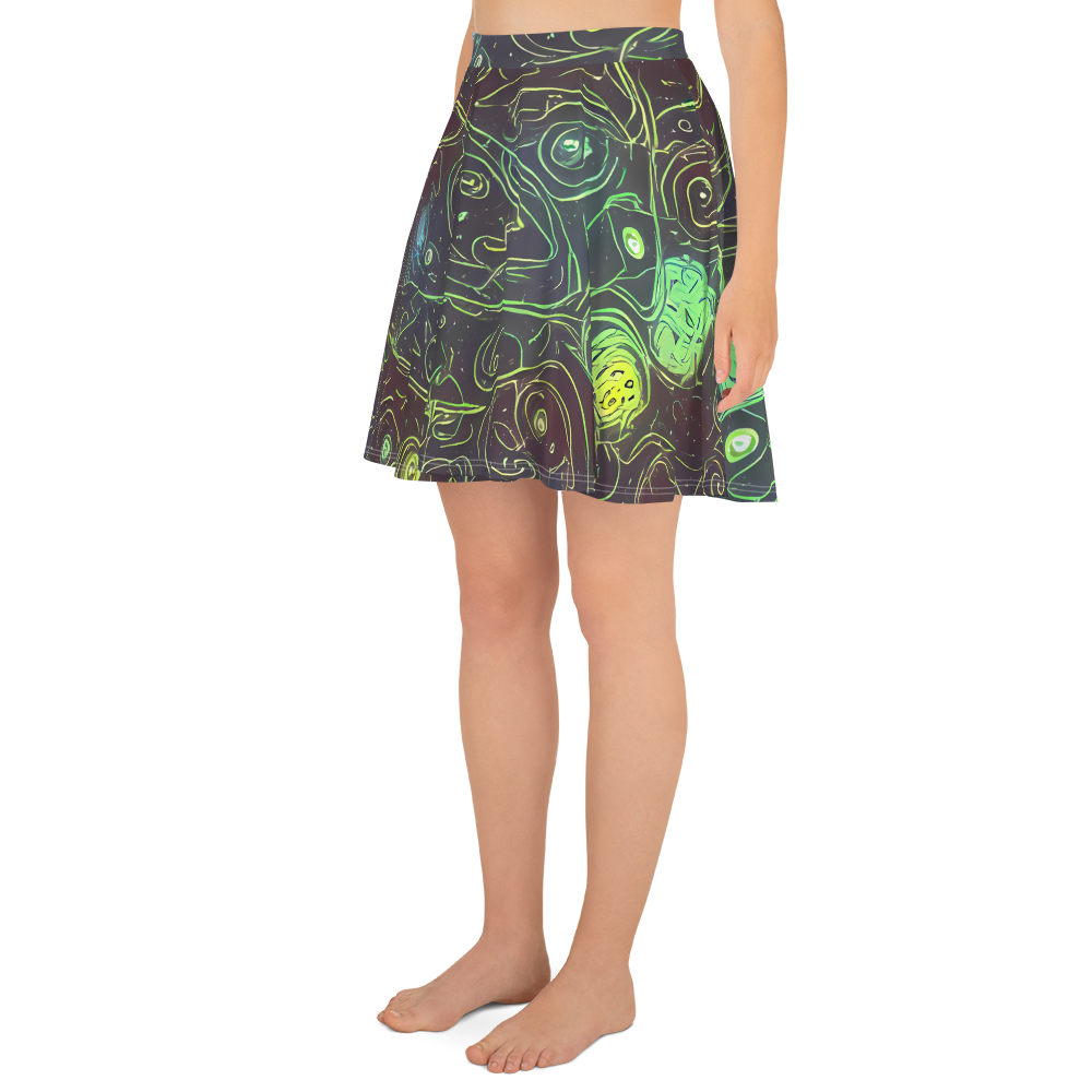 Skater Skirt - Starfield Scrolls