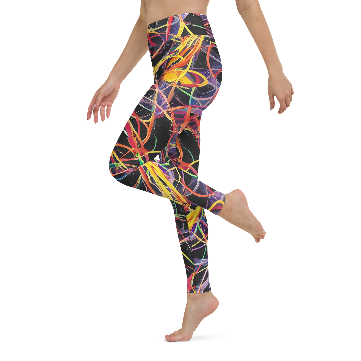 Yoga Leggings - Acconci Twirl