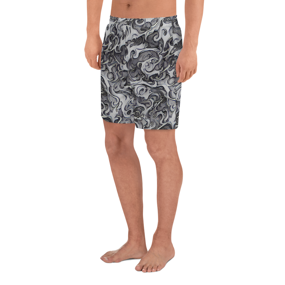 Men's Athletic Shorts - Mashburn Swirls