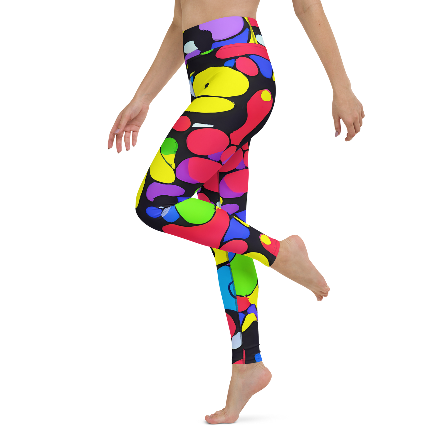 Yoga Leggings - Miró's Mosaic