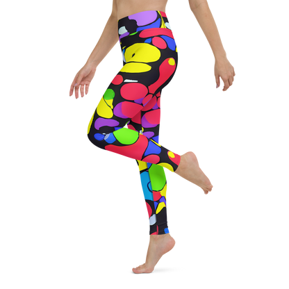 Yoga Leggings - Miró's Mosaic