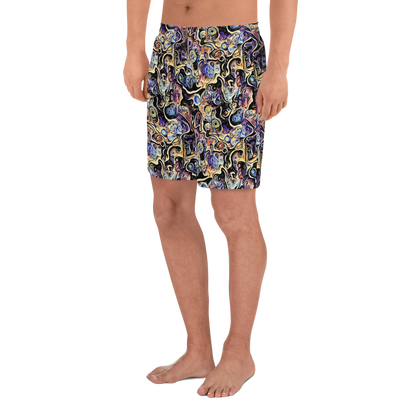 Men's Athletic Shorts - Grosz Galaxy