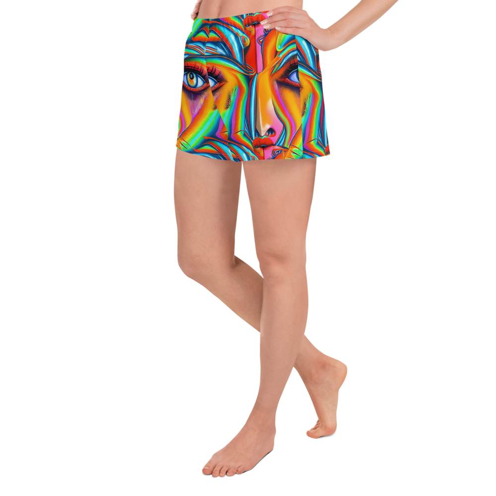 Women’s Athletic Shorts - Kaleidovisions