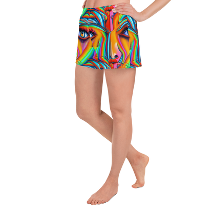 Women’s Athletic Shorts - Kaleidovisions