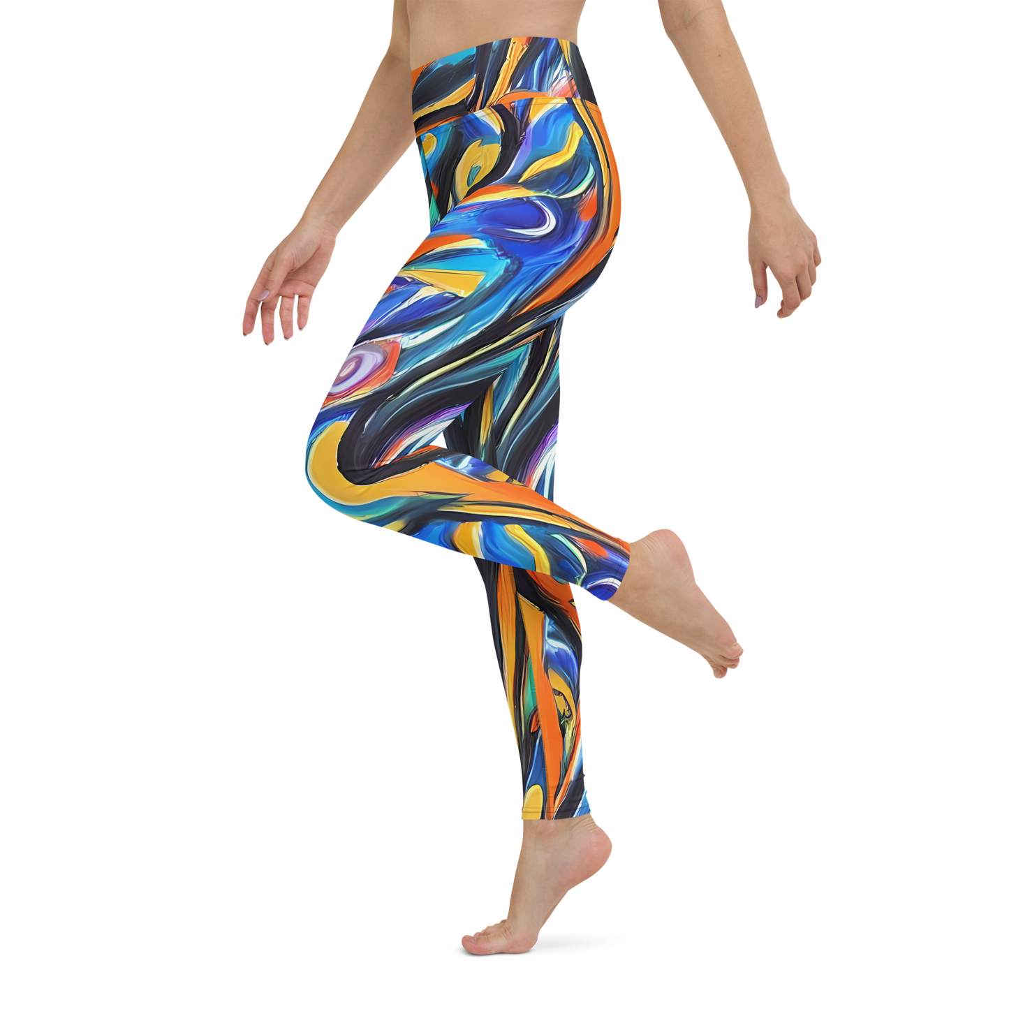 Yoga Leggings - Carr's Whirl