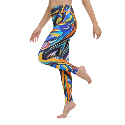 Yoga Leggings - Carr's Whirl