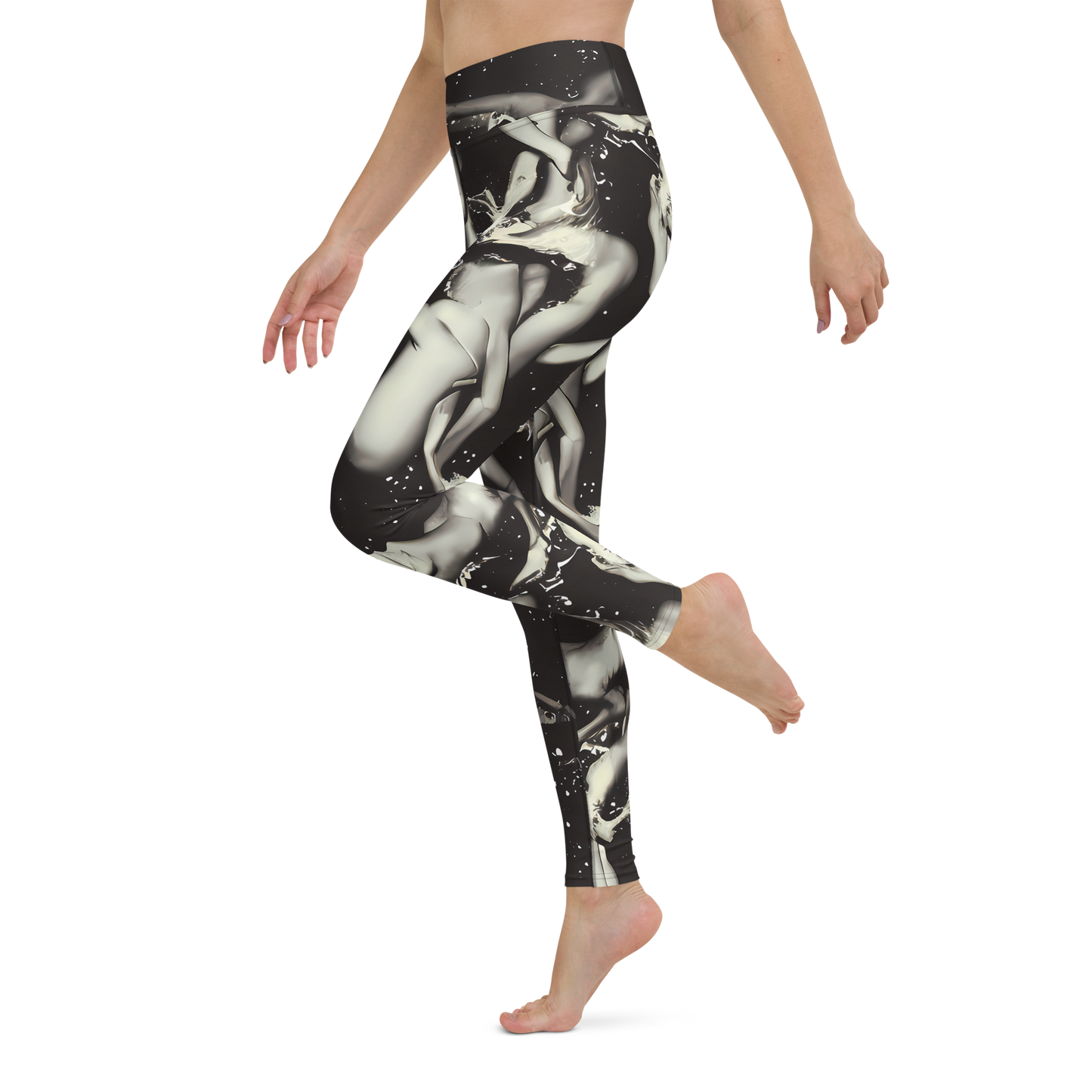 Yoga Leggings - Newton's Silhouette