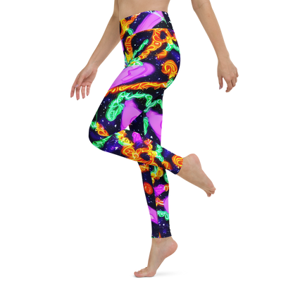 Yoga Leggings - Enckell's Nebula