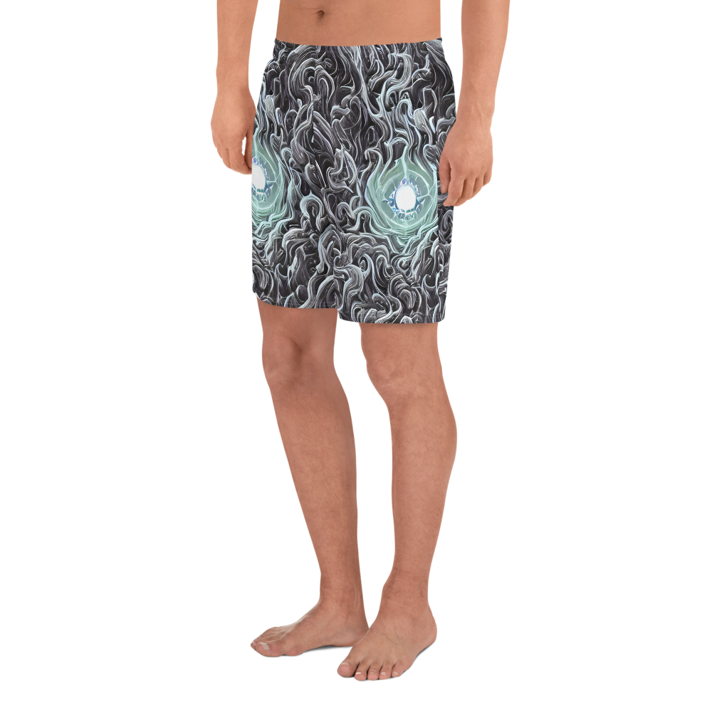 Men's Athletic Shorts - Savrasov Swirls