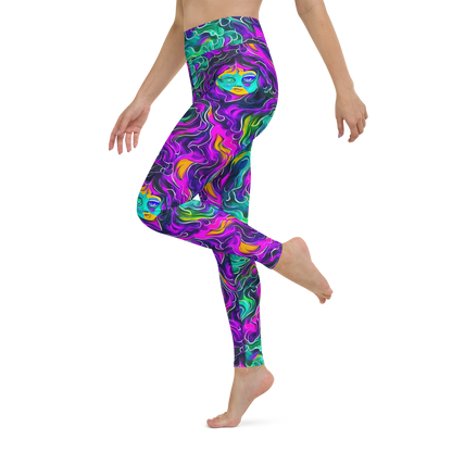 Yoga Leggings - Vortex Dream