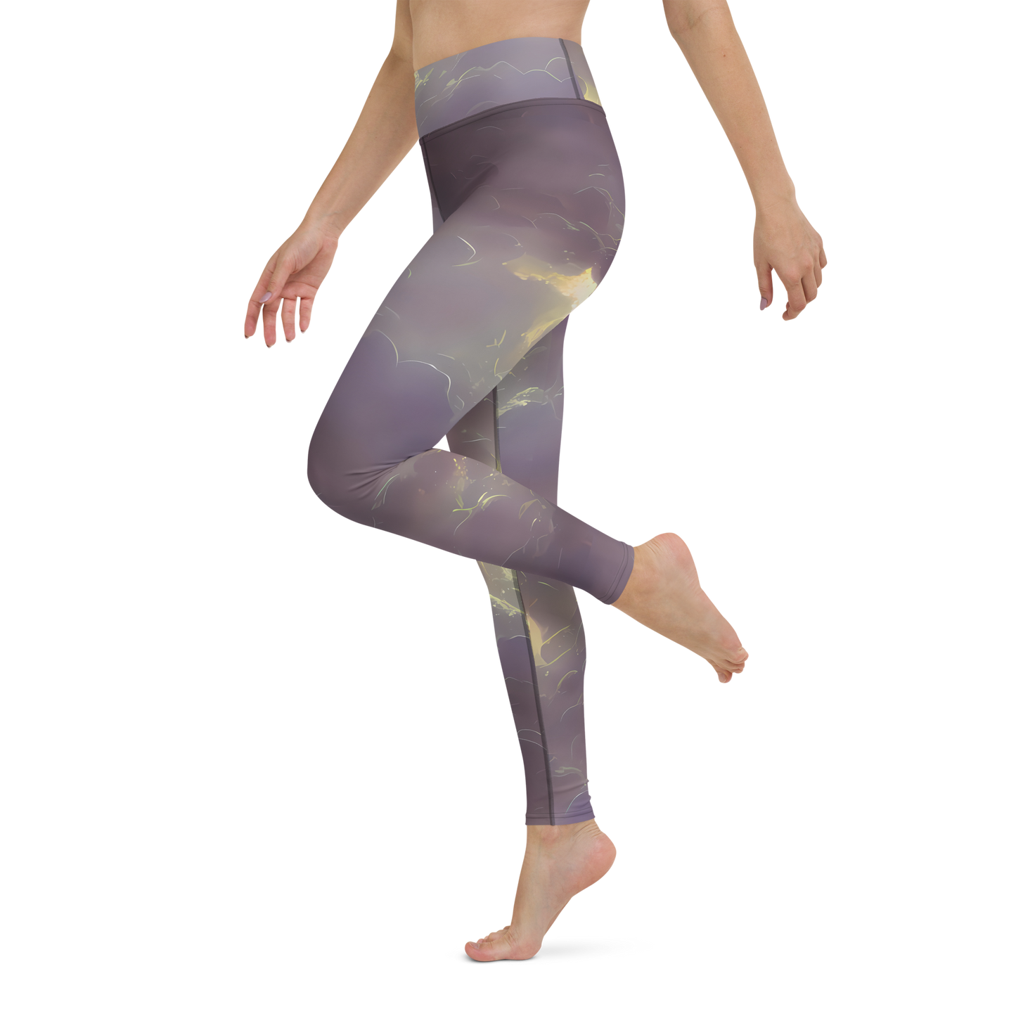 Yoga Leggings - Stormy Muse