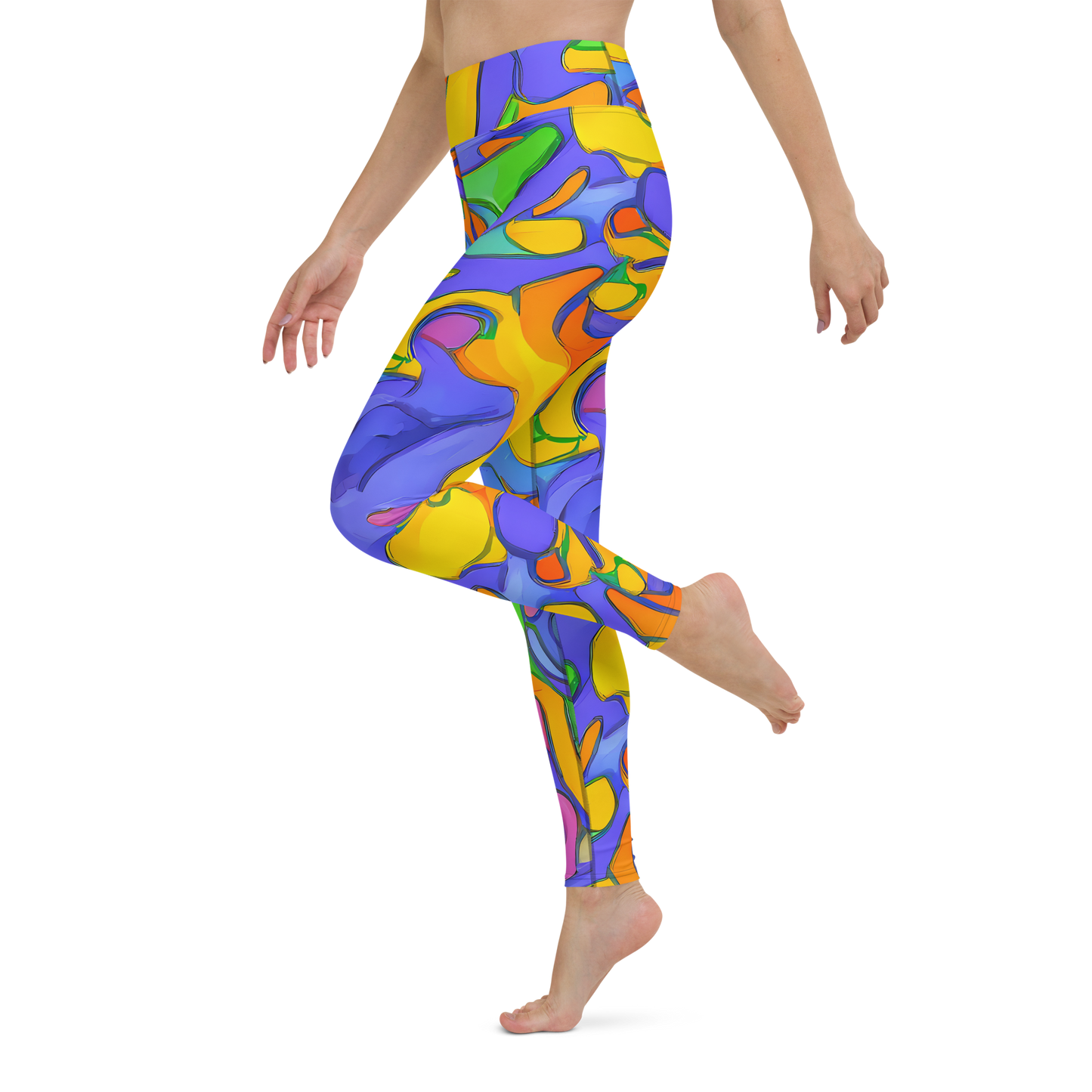 Yoga Leggings - Joffe Swirl