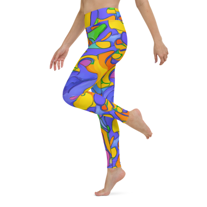 Yoga Leggings - Joffe Swirl