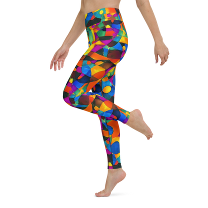 Yoga Leggings - Galactic Jigsaw