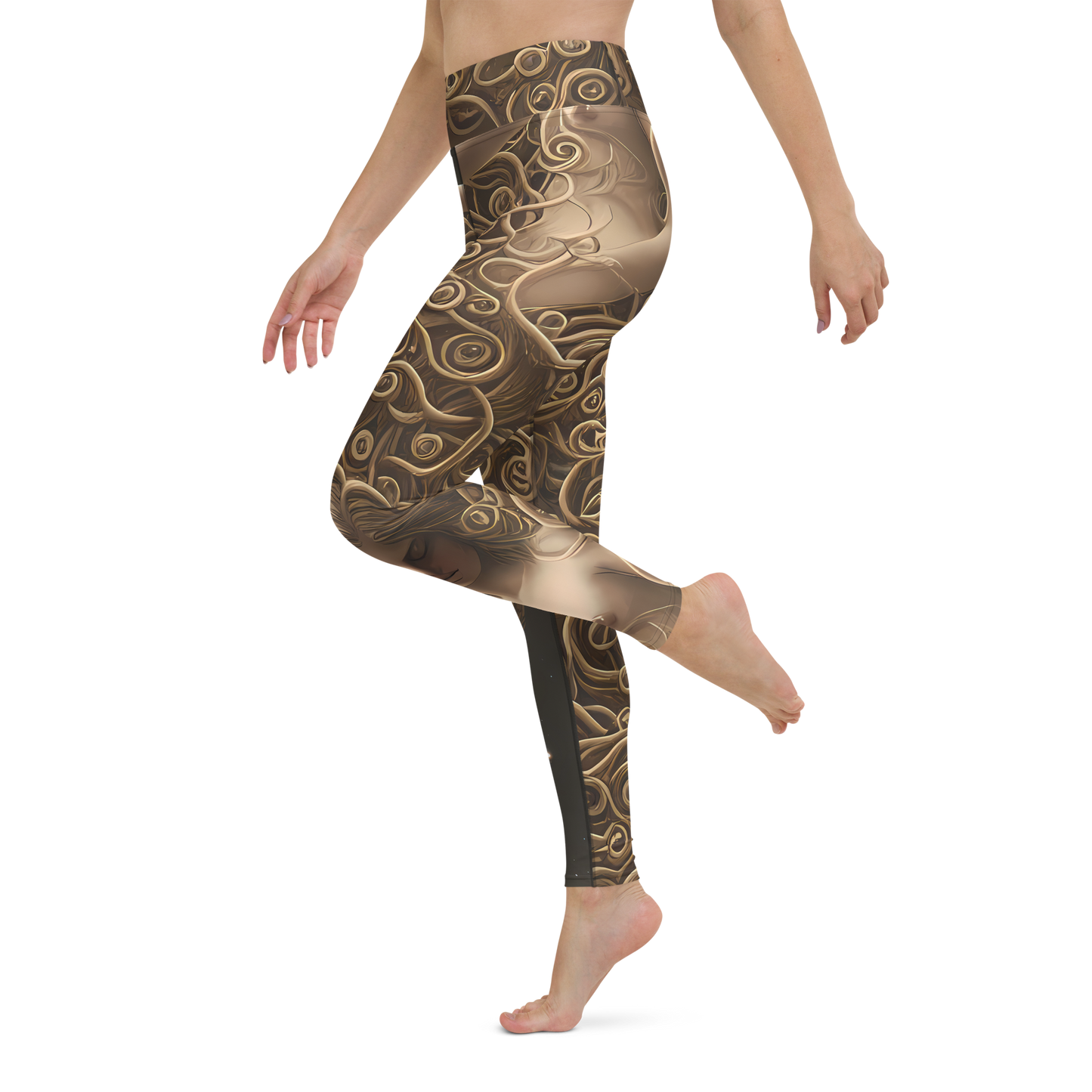 Yoga Leggings - Ether Whorls