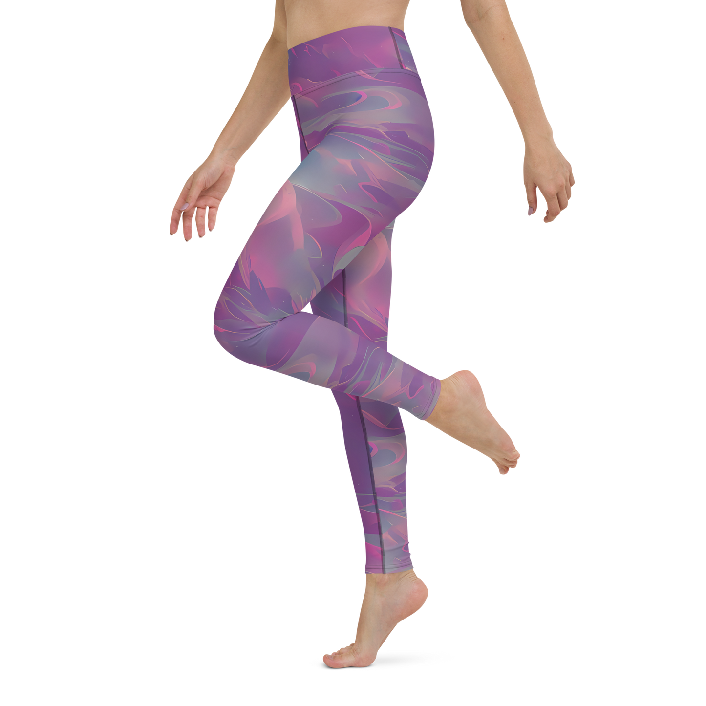 Yoga Leggings - Dreamscape Swirl