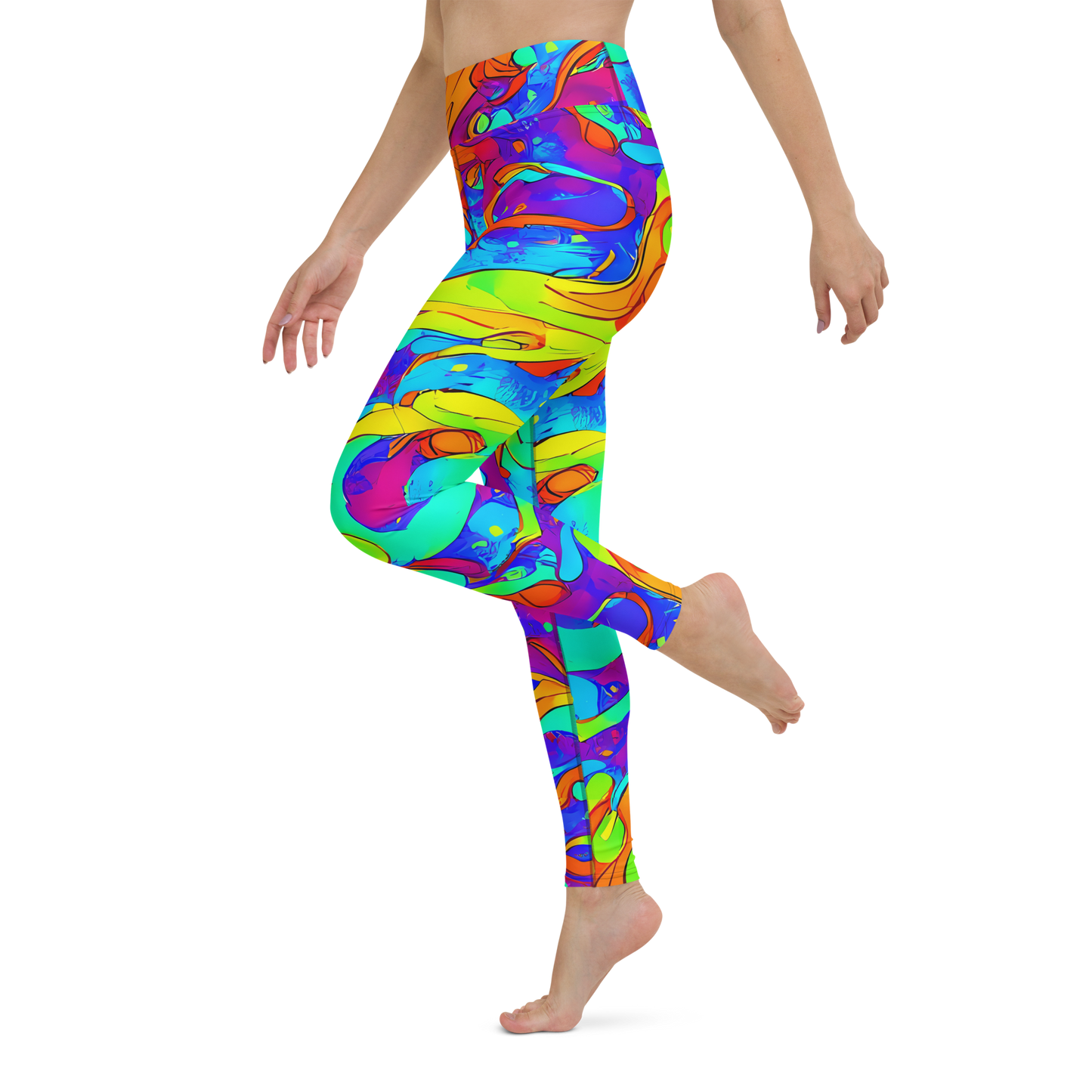 Yoga Leggings - Roset Rapture