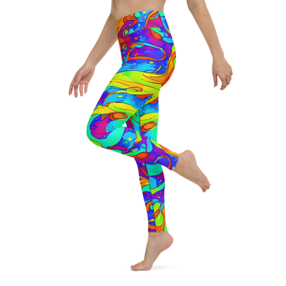 Yoga Leggings - Roset Rapture