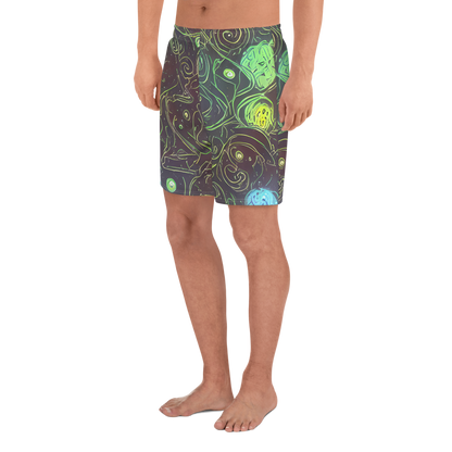 Men's Athletic Shorts - Starfield Scrolls