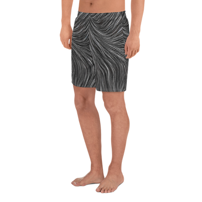 Men's Athletic Shorts - Wirth Waves