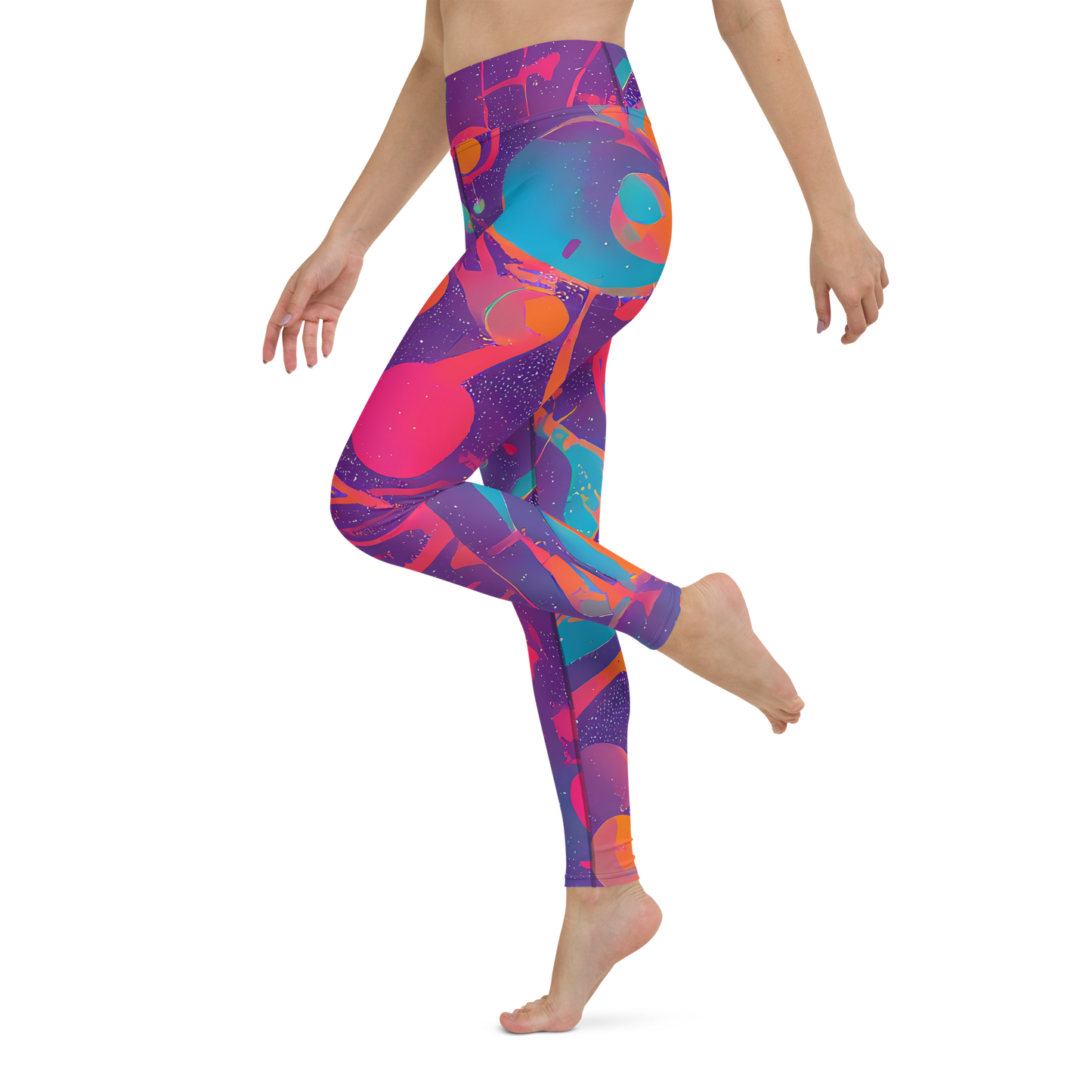 Yoga Leggings - Spheric Rhapsody