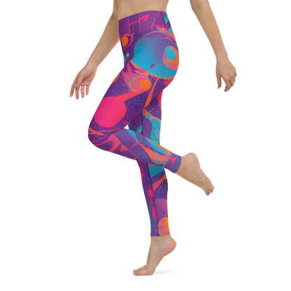 Yoga Leggings - Spheric Rhapsody