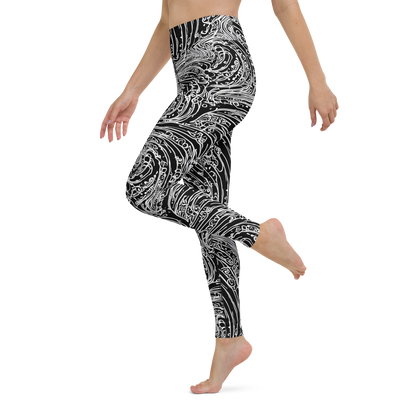 Yoga Leggings - Stellar Tsunami