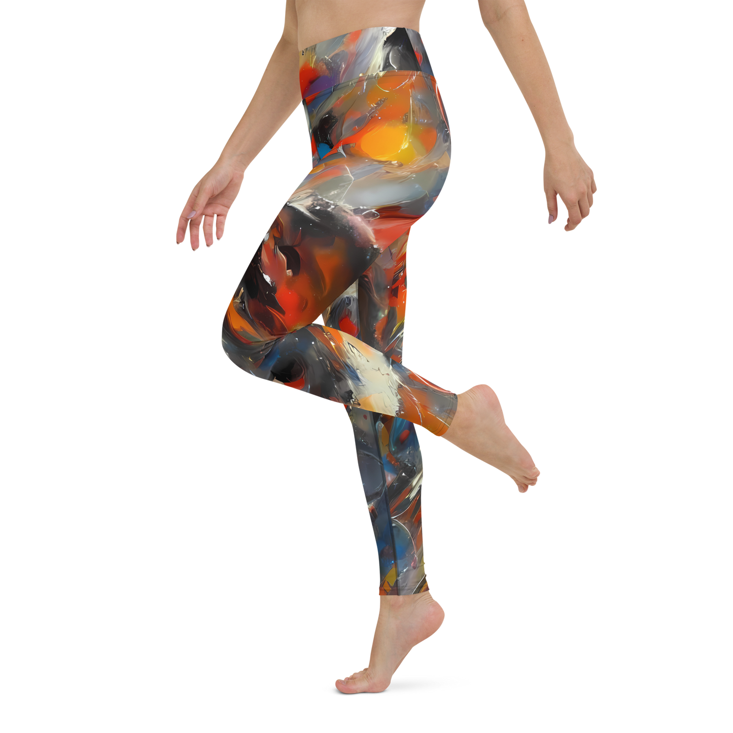 Yoga Leggings - Palette Rush