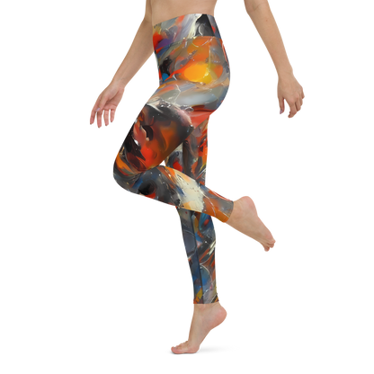 Yoga Leggings - Palette Rush