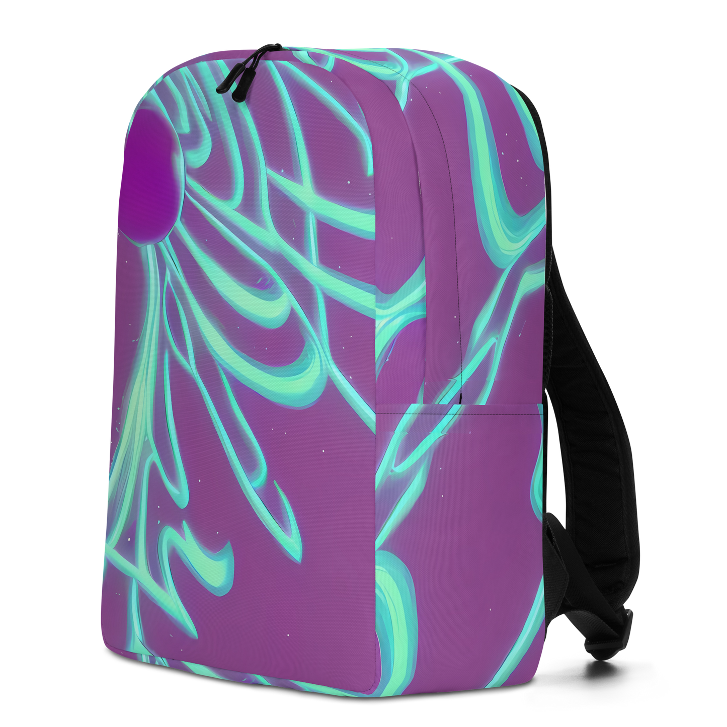 Minimalist Backpack - Neon Drift