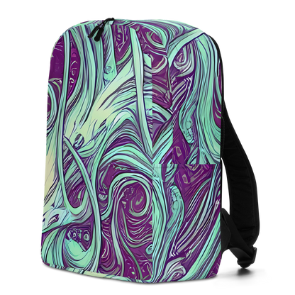 Minimalist Backpack - Temple Swirls