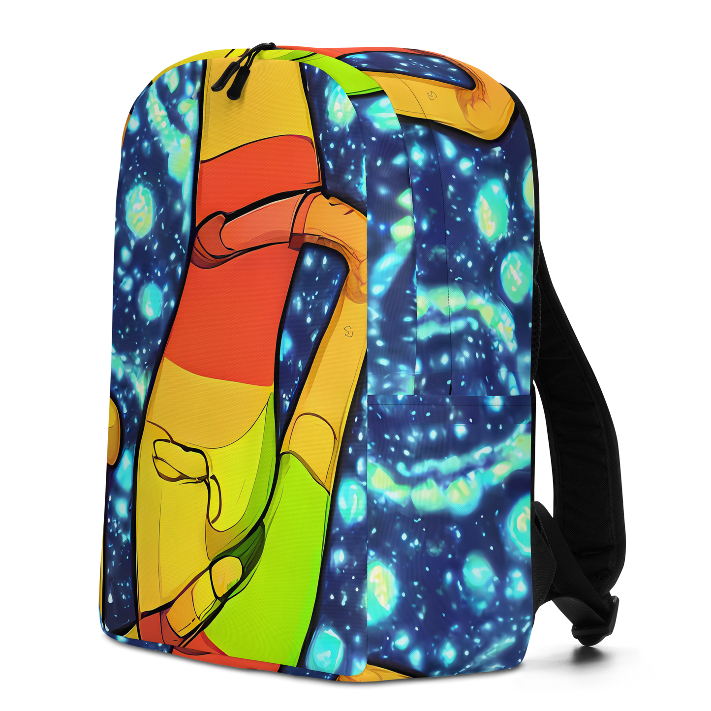 Minimalist Backpack - Cosmic Siblings