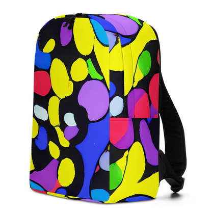 Minimalist Backpack - Miró's Mosaic