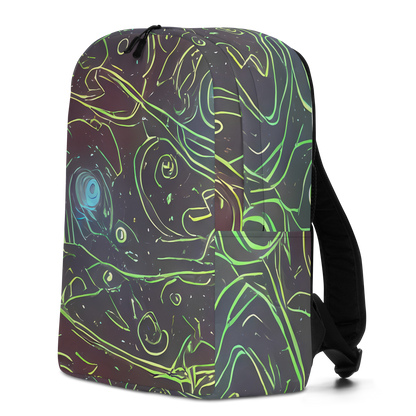 Minimalist Backpack - Starfield Scrolls